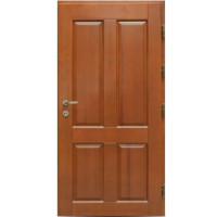 Venkovní vchodové dřevěné dveře Masivní D-2