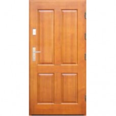Venkovní vchodové dřevěné dveře Deskové DP-14