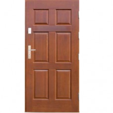 Venkovní vchodové dřevěné dveře Deskové DP-15