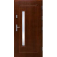 Venkovní vchodové dřevěné dveře Deskové DP-32