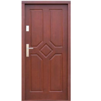 Venkovní vchodové dřevěné dveře Deskové DP-51