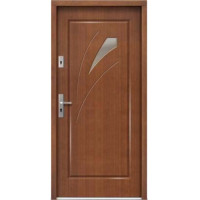 Venkovní vchodové dřevěné dveře Deskové DP-61