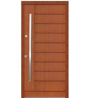 Venkovní vchodové dřevěné dveře Deskové DP-73