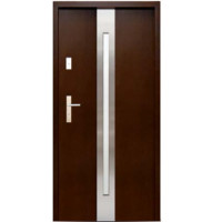 Venkovní vchodové dřevěné dveře Deskové DPI-1