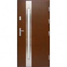 Venkovní vchodové dřevěné dveře Deskové DPI-2