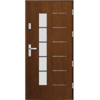 Venkovní vchodové dřevěné dveře Deskové DPI-22
