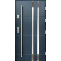 Venkovní vchodové dřevěné dveře Deskové DPI-29