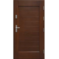 Venkovní vchodové dřevěné dveře Masivní D-11
