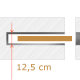 Pouzdro 12,5cm mezi stěny ATYP