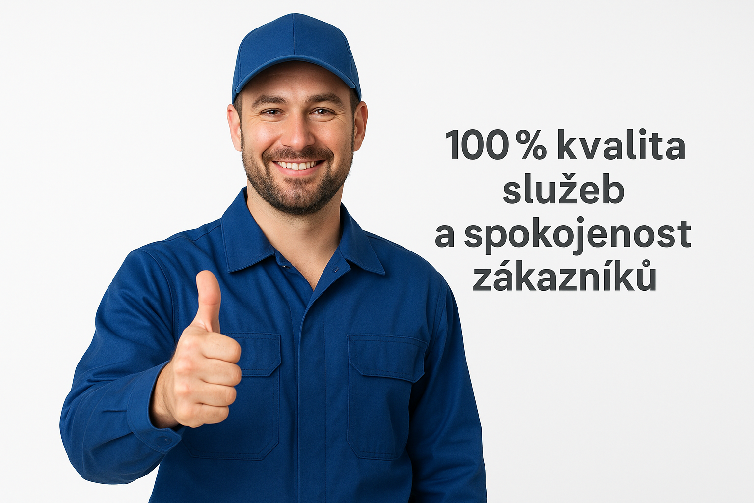 100% kvalita služeb a spokojenost
